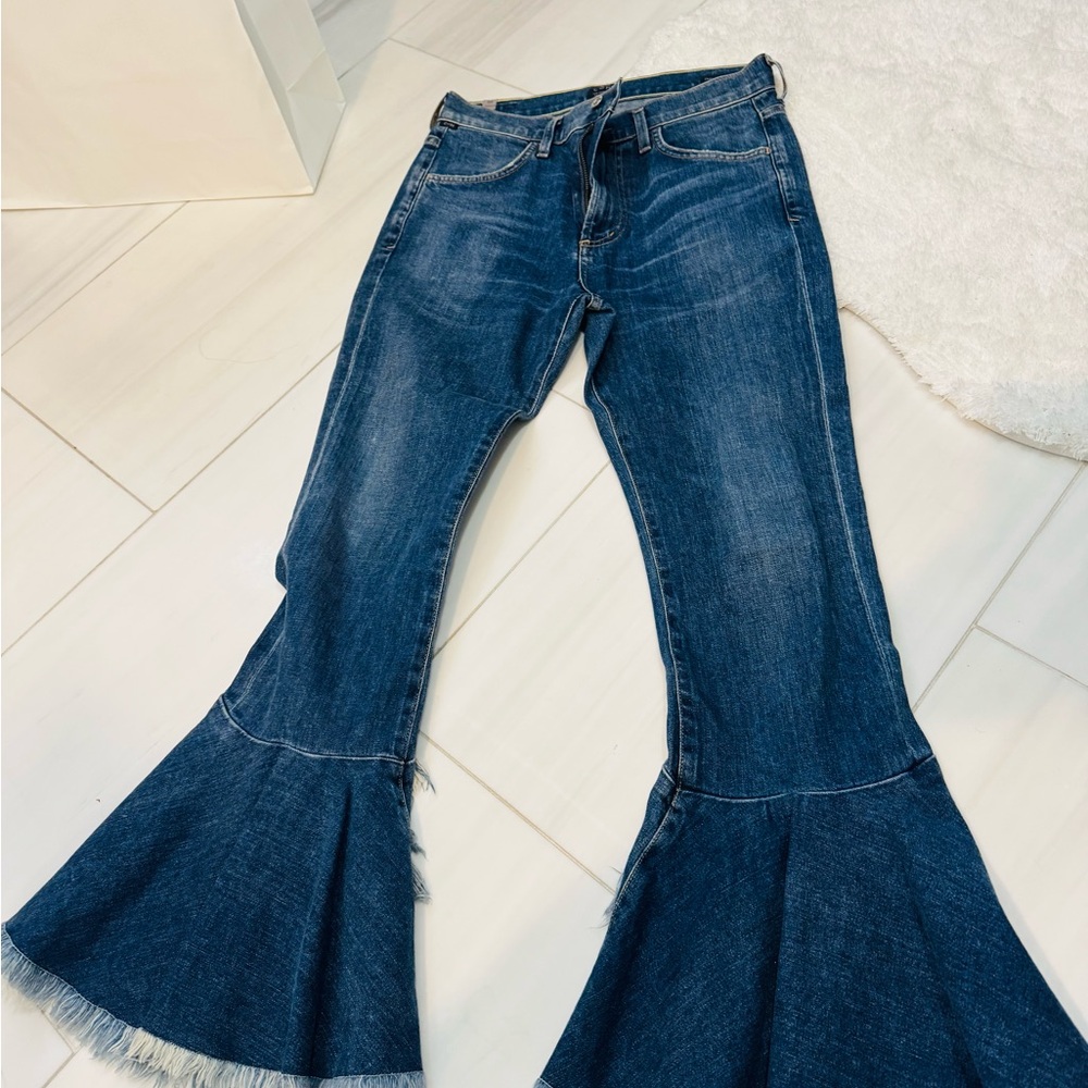Citizens Of Humanity Flare Blue Jeans